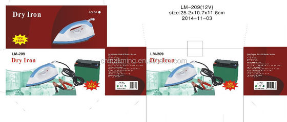 LM-209 100W ferro secco-12V muffa privata adatta con batteria ferro secco